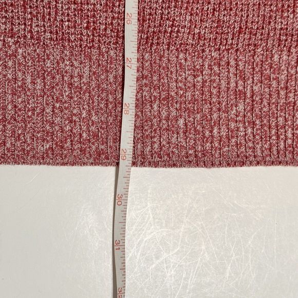 Peter Millar Crown Kitts Twisted 1/4 Zip Sweater Lyche Red Size L MS23S05 NWT - Picture 6 of 11